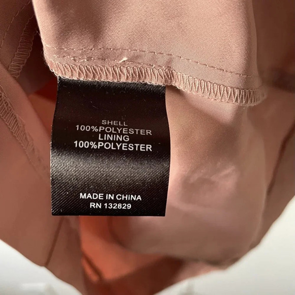 NBD Revolve Rianne Off Shoulder Puff Sleeve Mini Dress Mauve Sz S - Picture 10 of 10